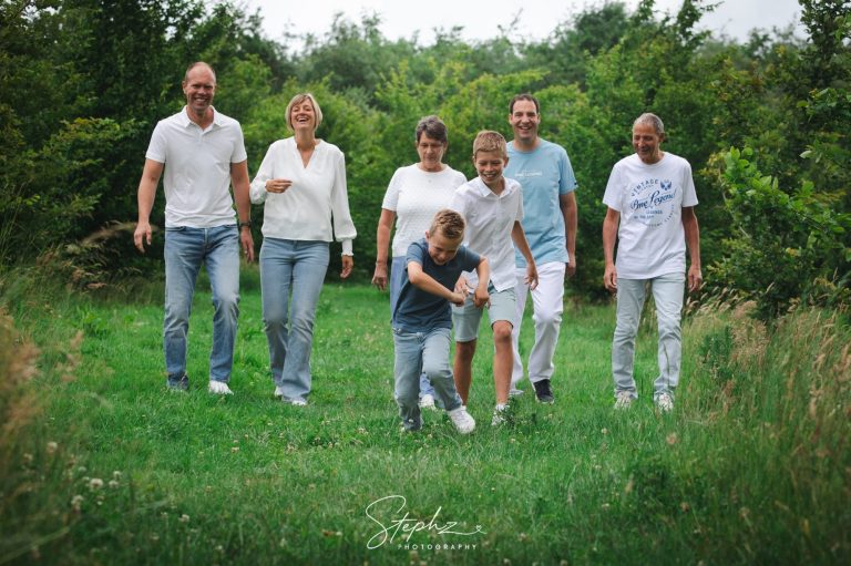 Een intiem familiemoment, gefotografeerd door Steph